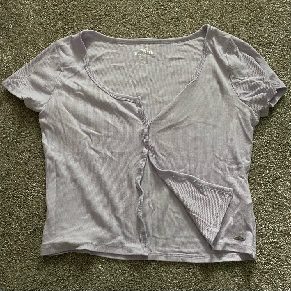 Hollister short sleeve button up